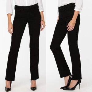 NYDJ Marilyn Straight Premium Stretch Cool Embrace Jeans in Nautilus